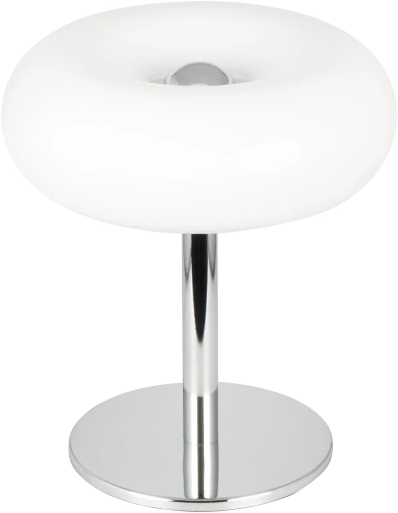 DECOR Lunea White lamp, 2700, warmwit, 580 lm, 8 W, diameter 20 cm, staal, levensduur 25.000 uur, 220-240 V de Osram en Blanc – photo produit
