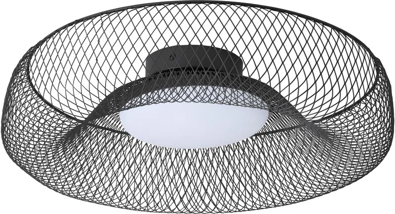 Decor Mesh LED Plafondlamp, Metaal, 300mm, 18. 5W, 1130lm, 3000K warm wit, Ra >80 de Osram en Noir – photo produit