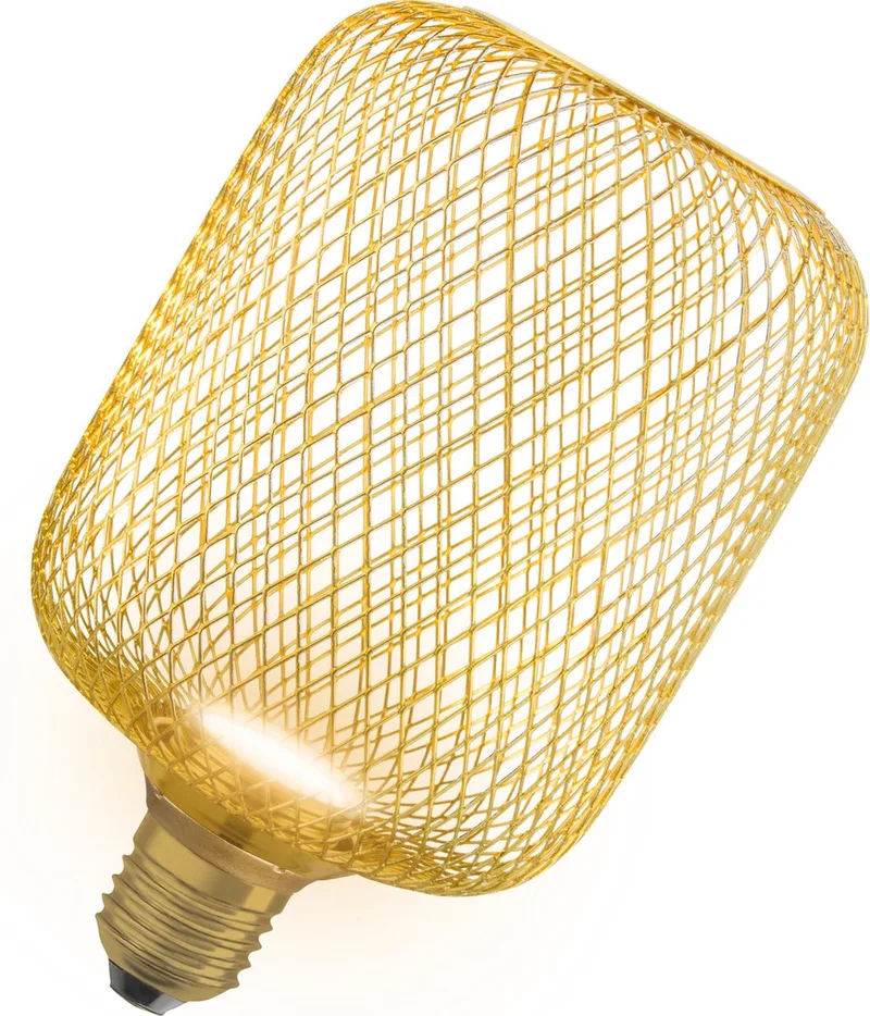 LED-pære E27 Square Guld 300lm 3,5W/827 fra Osram – produktbillede