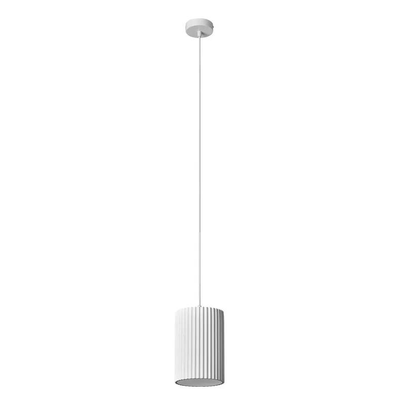 Decor Pleister Routes Buis Hanglamp 150mm E27 Pleister, Metaal, hoogwaardige uitstraling by Osram in White – product photo