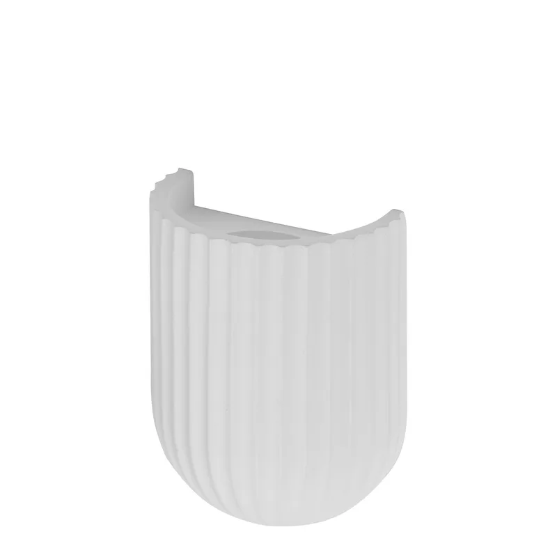 Decor Pleister Routes Tafellamp GU10 120mm Pleister, Metaal, hoogwaardige uitstraling, voor Slaapkamer by Osram in White – product photo