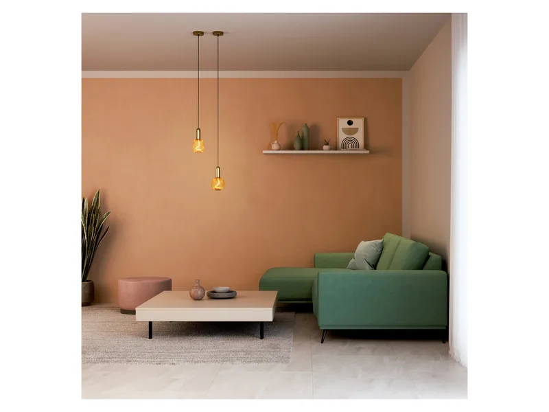LED-pære E27 Filament Spiral Globe Guld 170lm DIM 3,5W/818 fra Osram – produktbillede 3 af 3