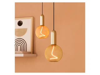 LED-pære E27 Filament Spiral Globe Guld 170lm DIM 3,5W/818 fra Osram – produktbillede 2 af 3