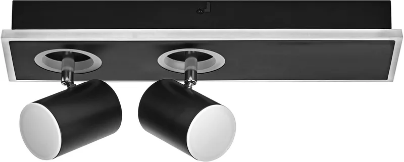 Decor Spot Mars Black 2 Spot 4099854471711 LED-Deckenstrahler LED LED fest eingebaut 29.5 W Schwarz von Osram in Schwarz – Produktfoto