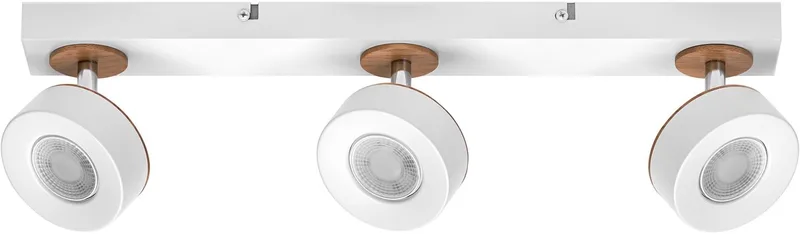 DECOR SPOT PLUTO, 14,4W, 960lm, spot, verstelbare koppen, veelzijdig gebruik, interieurspot, warm witte lichtkleur, hoogwaardige optiek, eenvoudige installatie fra Osram i Hvid – produktbillede