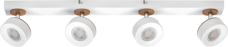 DECOR SPOT PLUTO, 19,2W, 1.250lm, spot, verstelbare koppen, veelzijdig gebruik, interieurspot, warm witte lichtkleur, hoogwaardige optiek, eenvoudige installatie de Osram en Blanc – photo produit