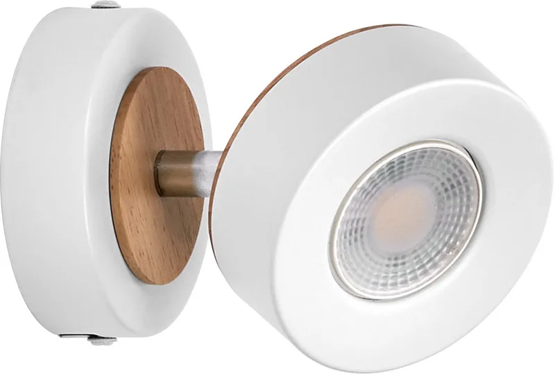 DECOR SPOT PLUTO, 4,8W, 300lm, spot, verstelbare koppen, veelzijdig gebruik, interieurspot, warm witte lichtkleur, hoogwaardige optiek, eenvoudige installatie von Osram in Weiß – Produktfoto