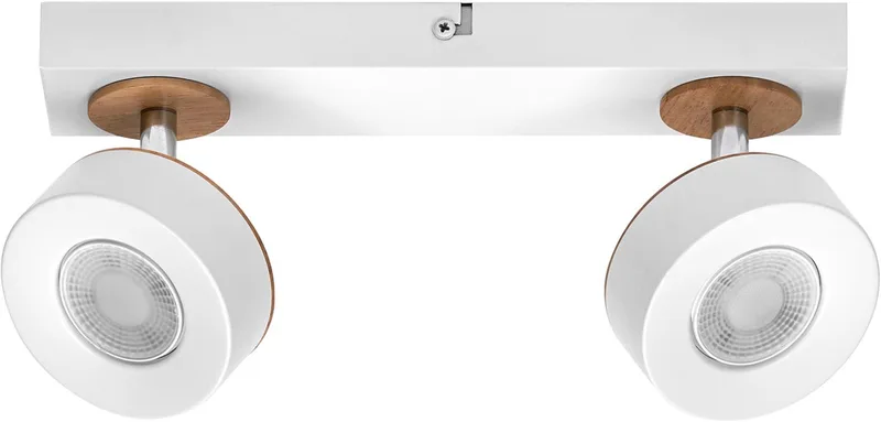 DECOR SPOT PLUTO, 9,6W, 615lm, spot, verstelbare koppen, veelzijdig gebruik, interieurspot, warm witte lichtkleur, hoogwaardige optiek, eenvoudige installatie de Osram en Blanc – photo produit