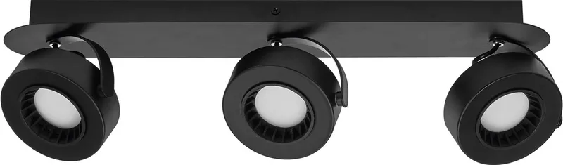 DECOR SPOT VENUS, 16W, 650lm, spot, verstelbare koppen, veelzijdig gebruik, interieurspot, warm witte lichtkleur, hoogwaardige optiek, eenvoudige installatie de Osram en Noir – photo produit