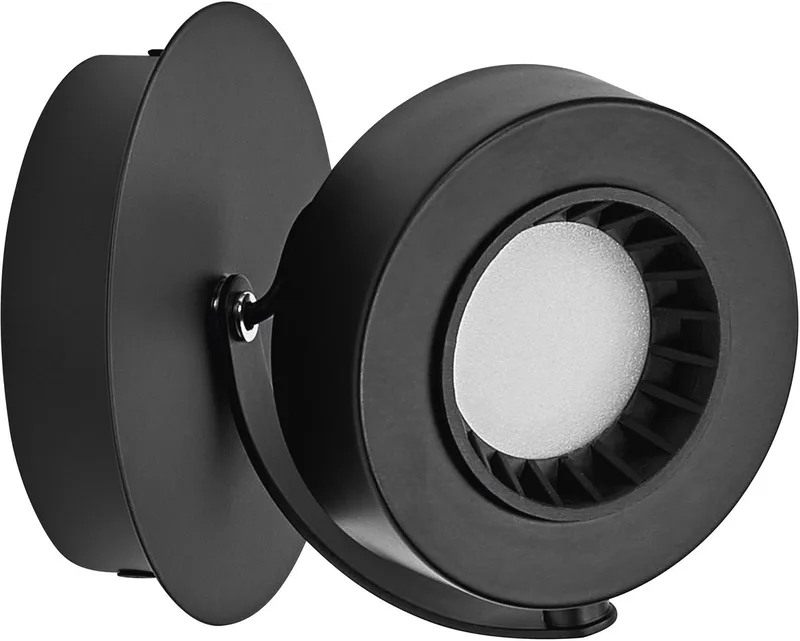 DECOR SPOT VENUS, 5,5W, 210lm, spot, verstelbare koppen, veelzijdig gebruik, interieurspot, warm witte lichtkleur, hoogwaardige optiek, eenvoudige installatie de Osram en Noir – photo produit