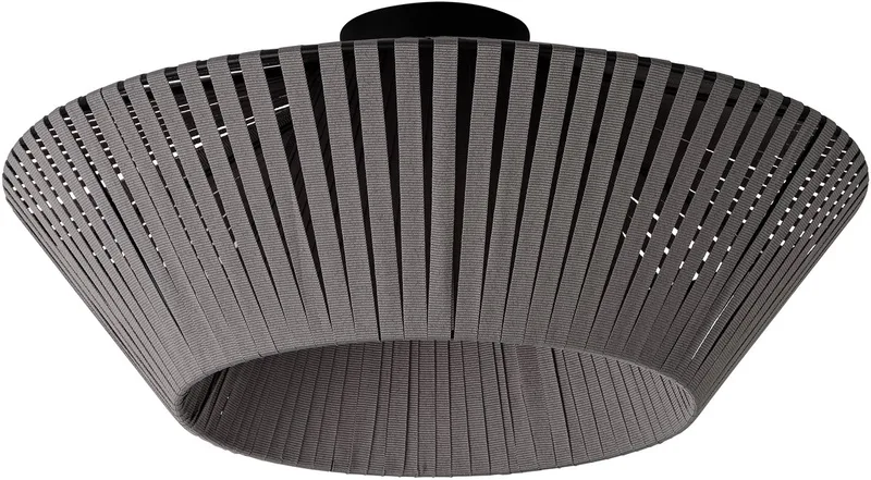 DECOR Stripes Plafondlamp E27 Grijs 405mm, Plafondlamp gemaakt van staal en polyester met modern ontwerp fra Osram i Mørkegrå – produktbillede