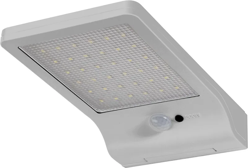 HOMELIGHTING DoorLED Solar Sensor 4000K Silver 4099854531453 Applique LED extérieure LED argent de Osram – photo produit