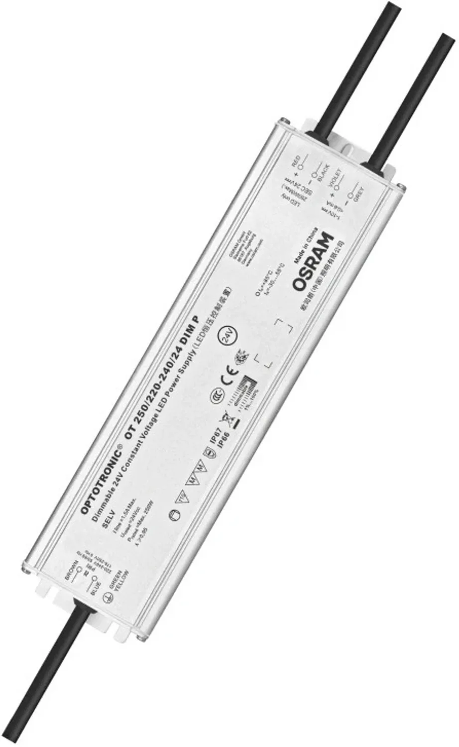 Doos 10x Osram LED Driver | 250W 24.2V | IP66 fra Osram – produktbillede
