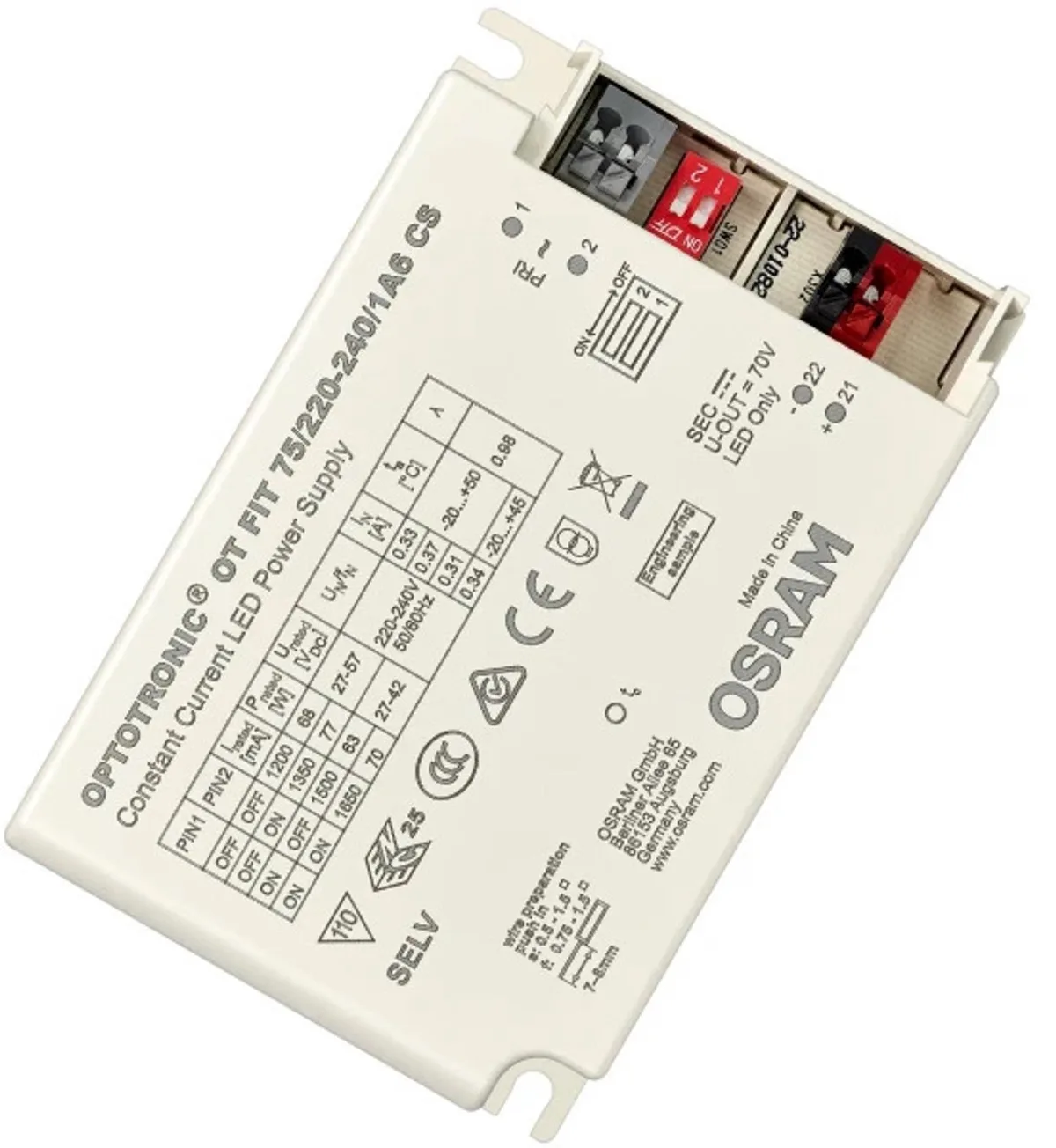 Doos 20x Osram LED Driver | 1200mA 5W/32W 27V/57V | IP20 by Osram – product photo