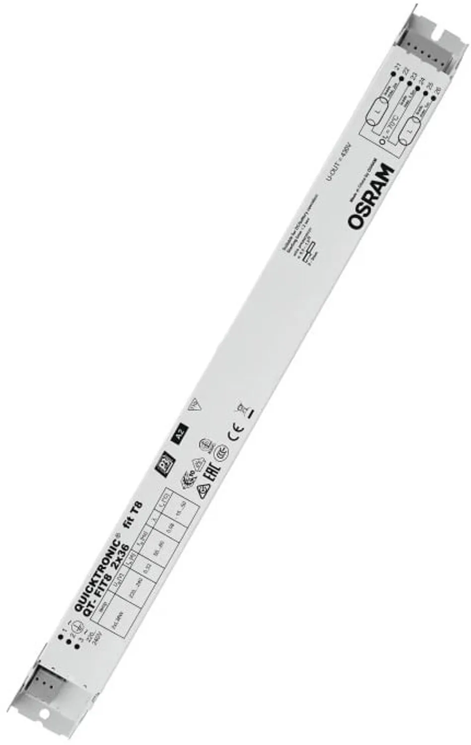 Doos 20x Osram QUICKTRONIC Voorschakelapparaat | 2X 36W IP20 von Osram – Produktfoto