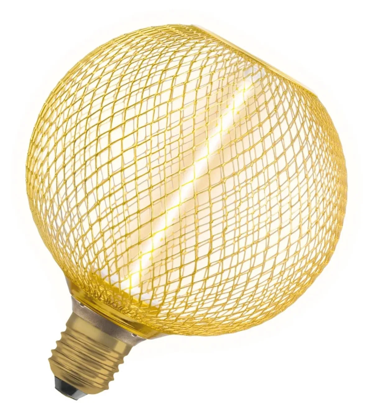 Doos 4x Osram E27 LED Kaarslamp | 3.5W Goud 1800K 220V/240V 818 150Lm | 320° Ø125mm Dimbaar von Osram – Produktfoto