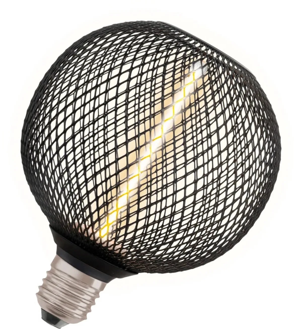 Doos 4x Osram E27 LED Kaarslamp | 3.5W Zwart 220V/240V 818 110Lm | 320° Ø125mm Dimbaar van Osram – productfoto
