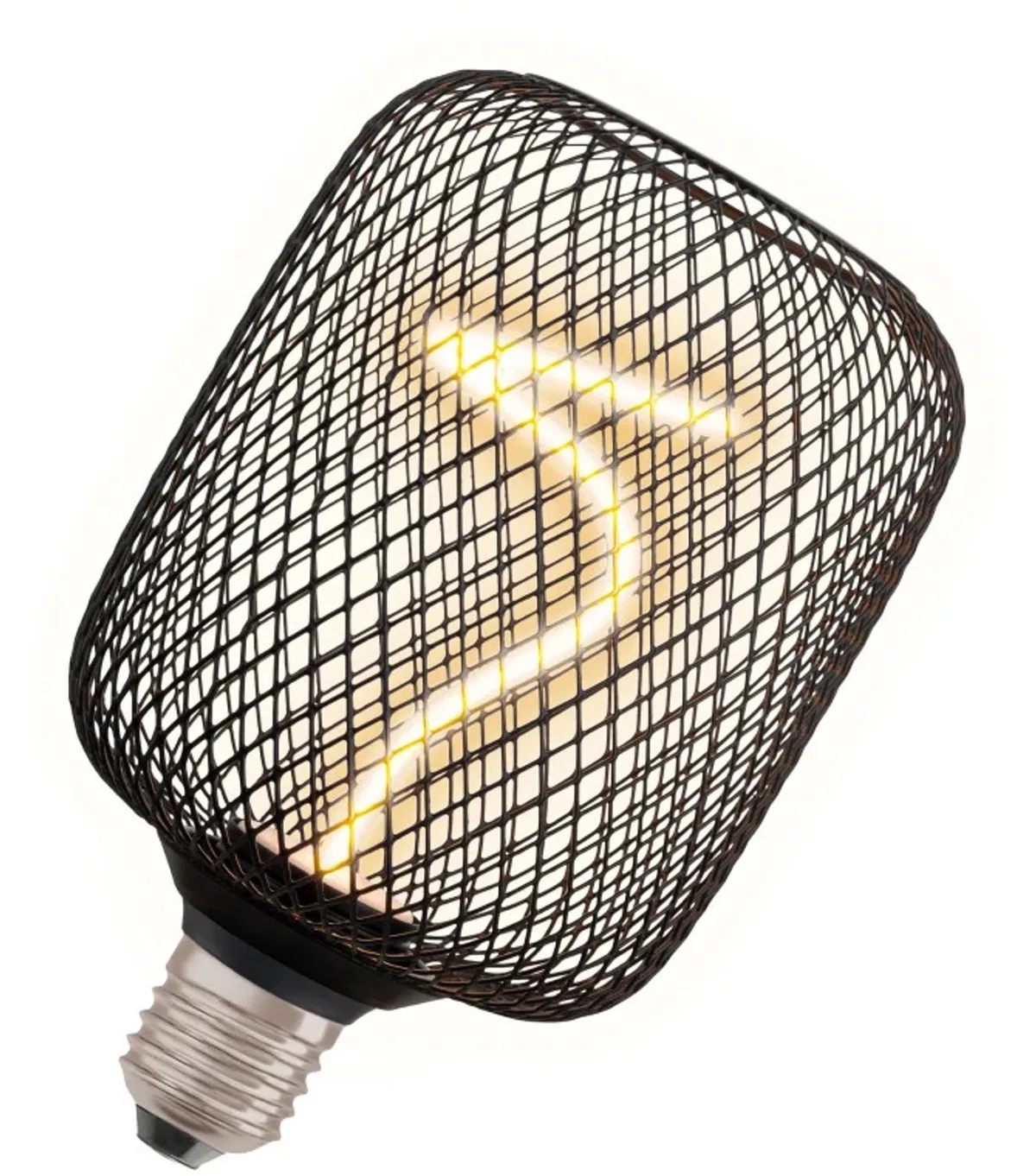Doos 4x Osram E27 LED Kaarslamp | 3.5W Zwart 220V/240V 818 130Lm | 320° Dimbaar by Osram – product photo