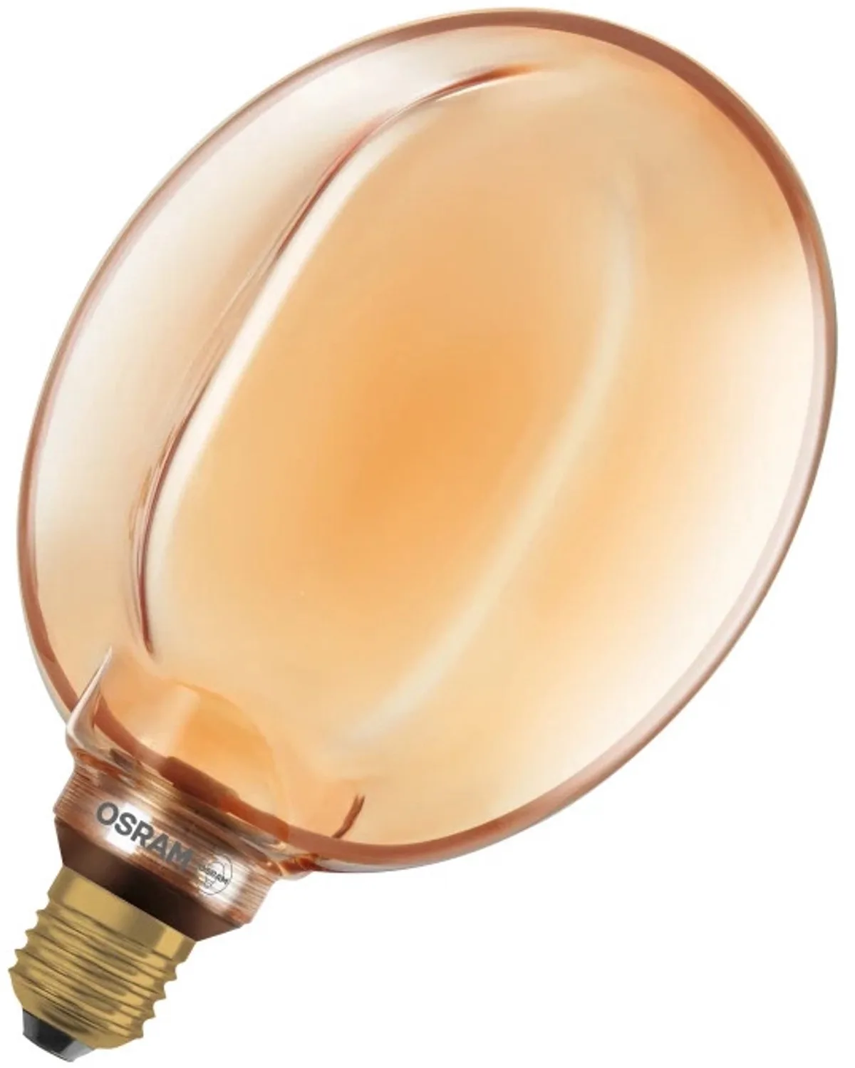 Doos 4x Osram E27 LED Kaarslamp | 4W Goud 1800K 220V/240V 818 220Lm | 330° Ø183mm Dimbaar van Osram – productfoto