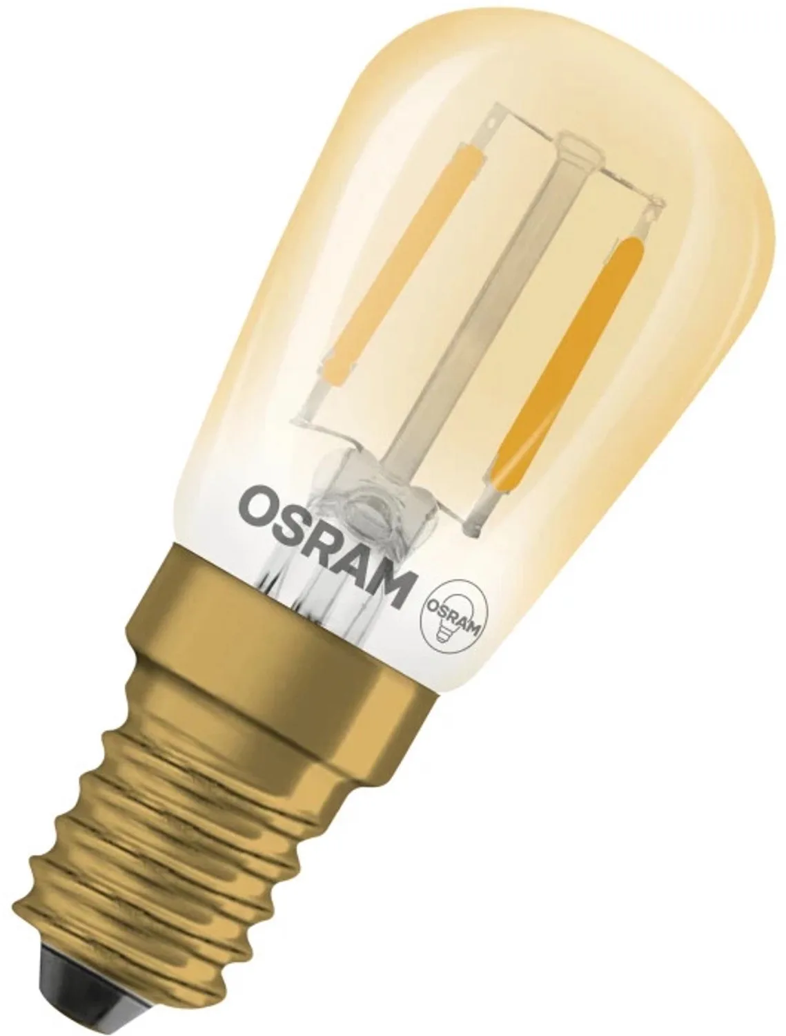 Doos 6x Osram E14 LED Lamp | 1.6W Goud 2400K 220V/240V 824 50Lm | 300° fra Osram – produktbillede