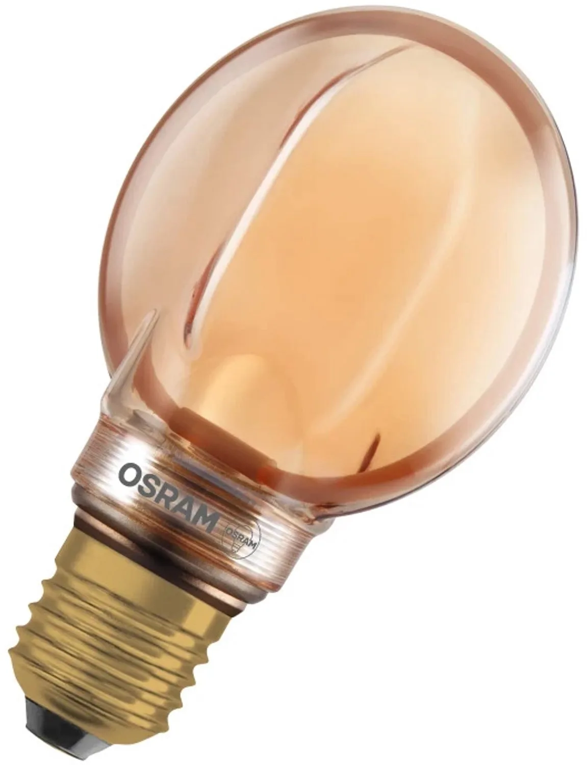 Doos 6x Osram E27 LED Kaarslamp | 4W Goud 1800K 220V/240V 818 220Lm | 330° Ø80mm Dimbaar von Osram – Produktfoto