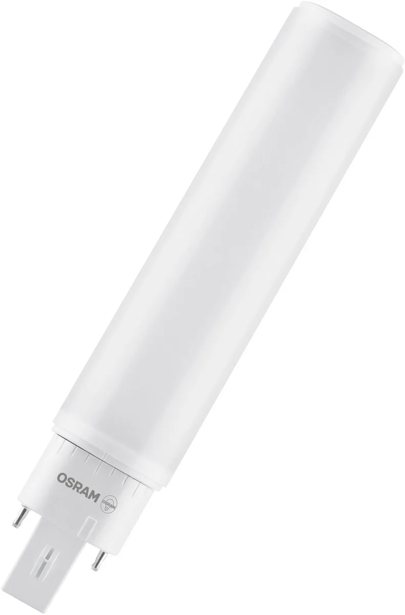 DULUX LED-penvoetlamp G24q 10W 1100lm 6500K vervangende compacte fluorescentielamp met E-VSA, draaibaar tot 30.000 uur, kwikvrije montage, IP20 från Osram – produktbild