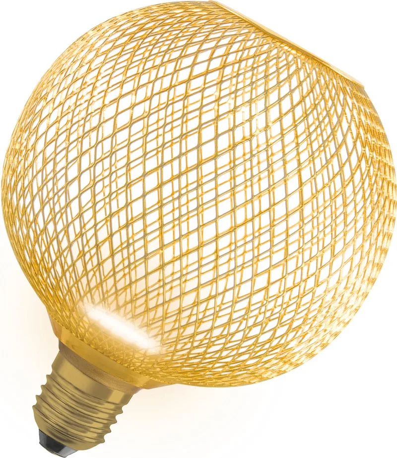 LED-pære E27 Globe Guld 300lm 3,5W/827 fra Osram – produktbillede