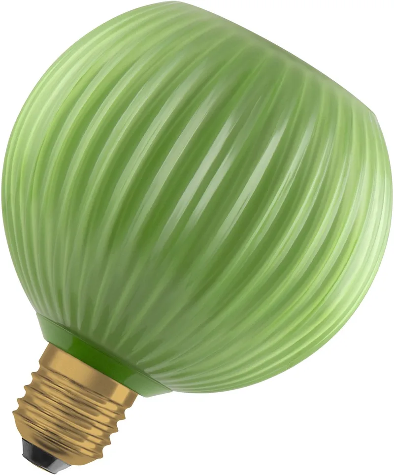 E27 LED Globelamp | 3.5W Groen 220V/240V 827 300Lm | 100° Ø125mm de Osram – photo produit