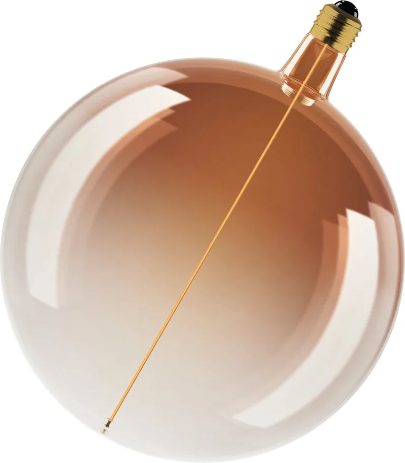 LED Vintage Big Globe E27 4,8W 818 Filament brun dimbar från Osram – produktbild