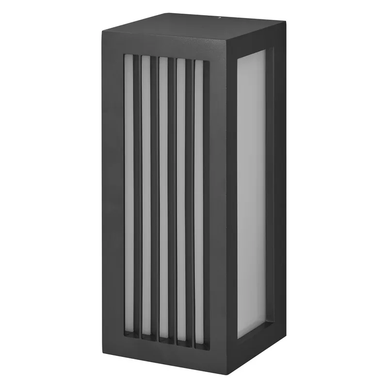 ENDURA CLASSIC RADICK W buitenlamp, wandlamp, E27-versie, aluminium, snelle & eenvoudige installatie, mat diffuser, beschermingsklasse IP65, toepassing in de buitenruimte von Osram in Dunkelgrau – Produktfoto