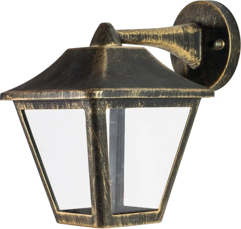 HOMELIGHTING ENDURA Classic Tradition Down E27 Gold 4099854452352 Applique LED extérieure LED E27 or de Osram – photo produit
