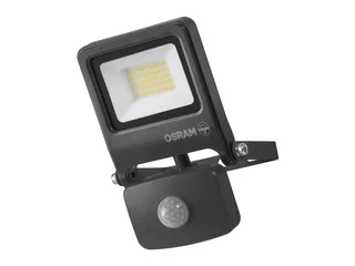 ENDURA FLOOD PC 20W LED-schijnwerper met sensor, 4000K, 1800 lumen, IP44 schijnwerper met IR-bewegingsdetector, tijd/lux instelbaar de Osram en Gris foncé – photo produit 2 sur 4