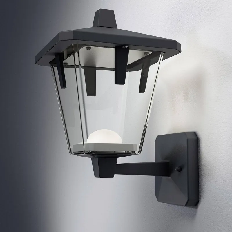 Endura Style LED Lantern Classic Up 10W IP44 de Osram en Noir – photo produit