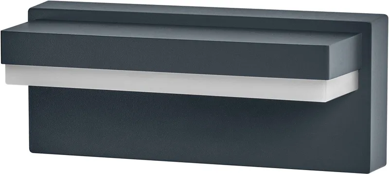 LED-udendørs væglampe ENDURA STYLE ROBUST mørkegrå IP54 fra Osram i Mørkegrå – produktbillede