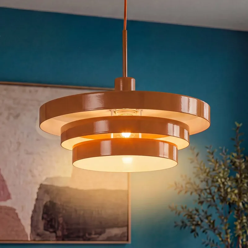 hanglamp Decor Layer, Ø 40 cm, metaal fra Osram i Orange – produktbillede
