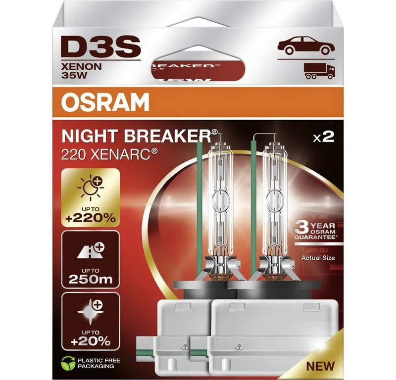 D3s 42v 35w Pk32d-5 Bil Lys fra Osram i Grå – produktbillede