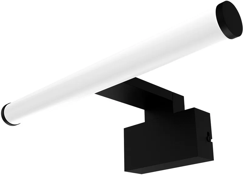 lamp 4000 K, koel wit, 750 lm, 8 W, acrylonitril-butadieen-styreen (ABS), 120° bundelhoek von Osram in Schwarz – Produktfoto