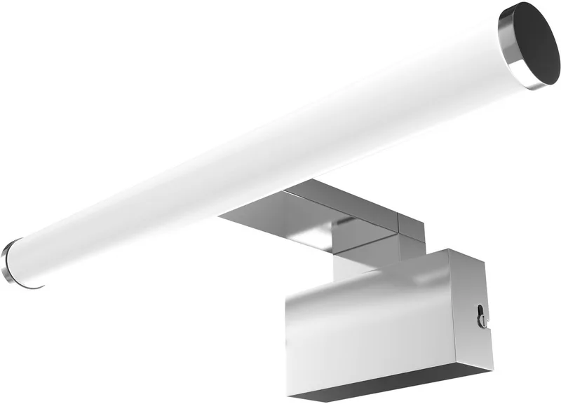 lamp 4000 K, koel wit, 750 lm, 8 W, acrylonitril-butadieen-styreen (ABS), 120° bundelhoek by Osram in Chrome – product photo