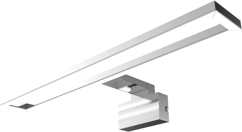 lamp 4000 K, koelwit, 700 lm, 10 W, acrylonitril-butadieen-styreen (ABS), 120° stralingshoek de Osram en Chrome – photo produit