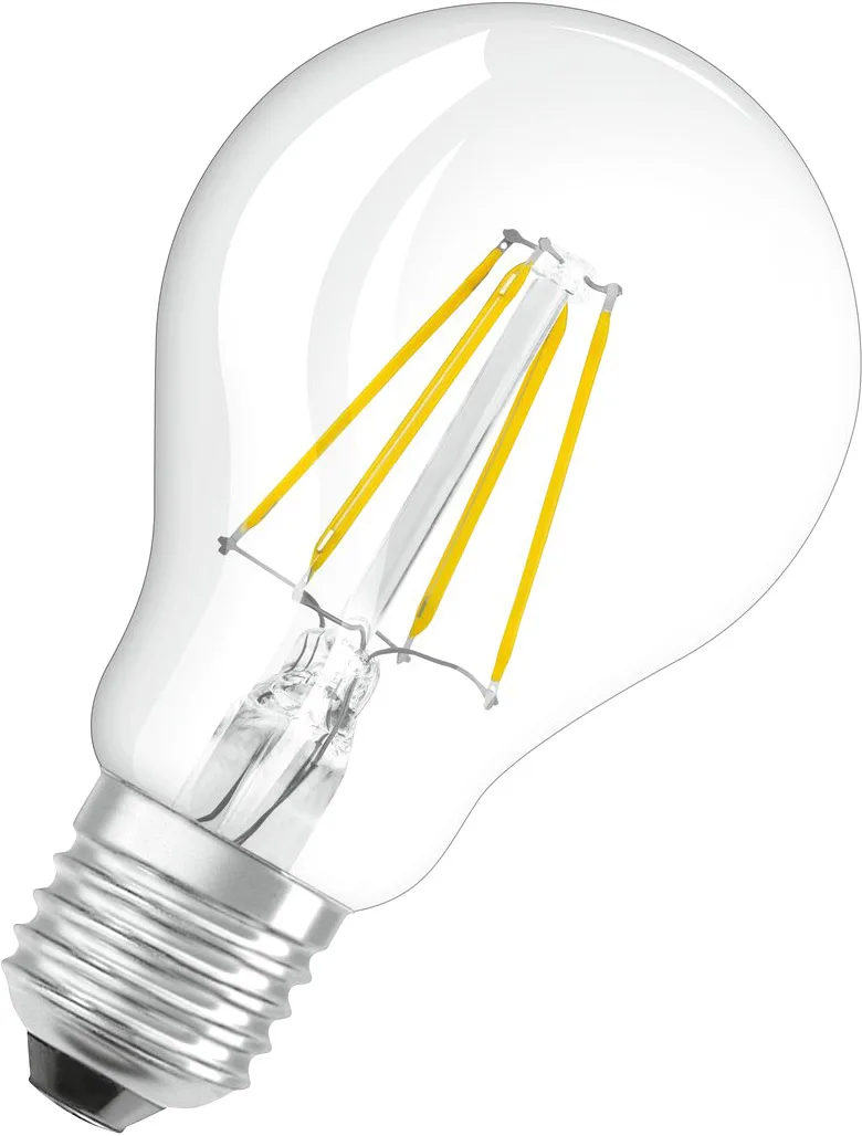 LED BASE CLASSIC A 40 CL 4 W/2700 K E27 FIL fra Osram – produktbillede
