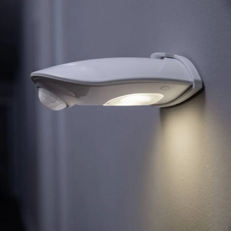 LED buiten wandlamp DOORLED DOWN Sensor Batterij från Osram i Silver – produktbild