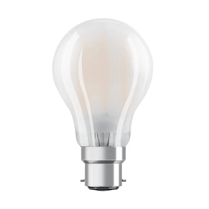 LED-lampa B22d Classic 827 6,5W 2-pack matt från Osram – produktbild
