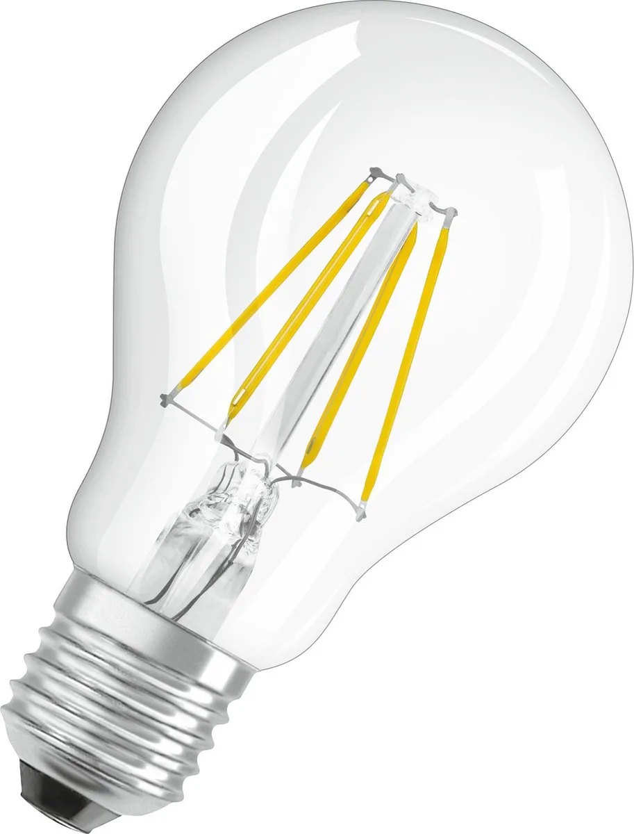 LED lamp - Classic A 40 - E27 - filament - helder - 4W - 470 Lumen - warm wit - niet dimbaar de Osram – photo produit