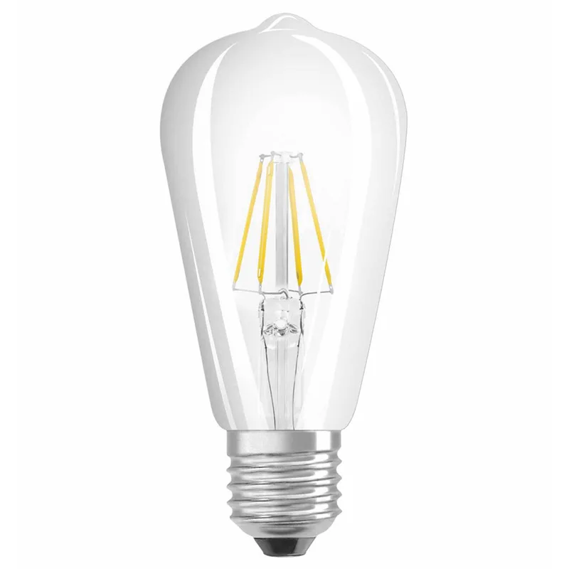 LED lamp E27 6,5W ST64 Rustika 827 de Osram – photo produit
