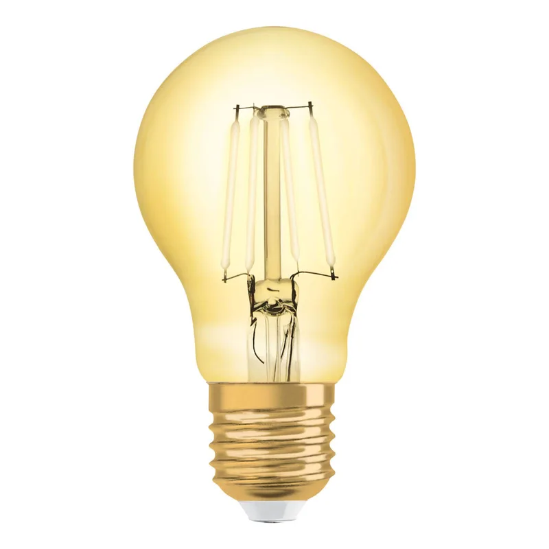 LED lamp E27 8W vintage filament 825 goud de Osram – photo produit