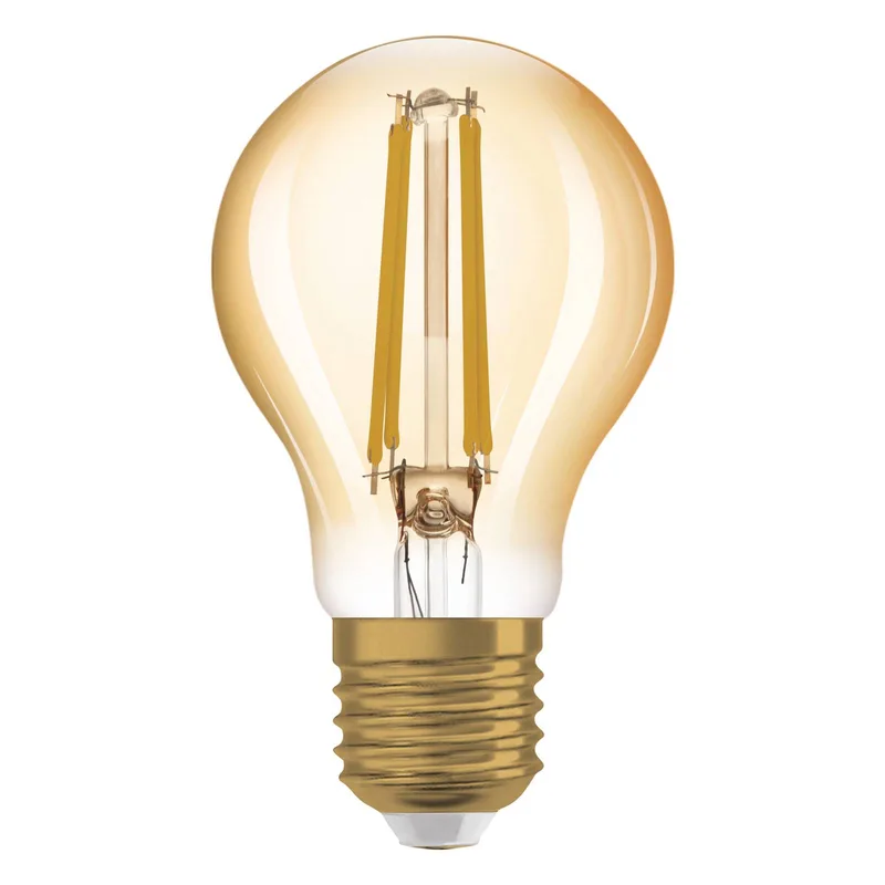 LED lamp E27 Vintage 1906 6,5W 2.400K goud de Osram – photo produit
