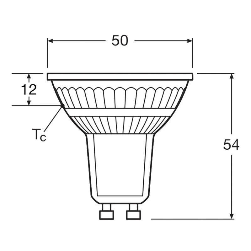 LED-Lampe PAR16 36 230lm 24W840 35W GU10 von Osram – Produktfoto