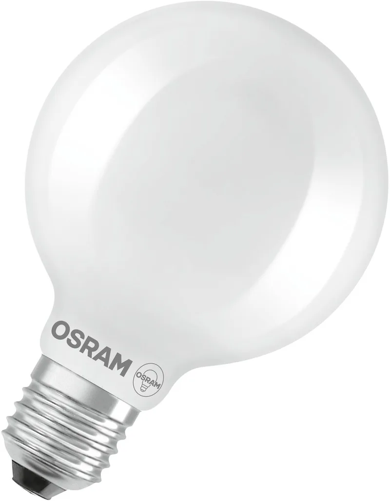 HOMELIGHTING 4099854466465 LED CEE D (A - G) E27 forme de globe 5.9 W blanc chaud (Ø x H) 95.00 mm x 95.00 mm non dimmable 1 pc(s) de Osram – photo produit