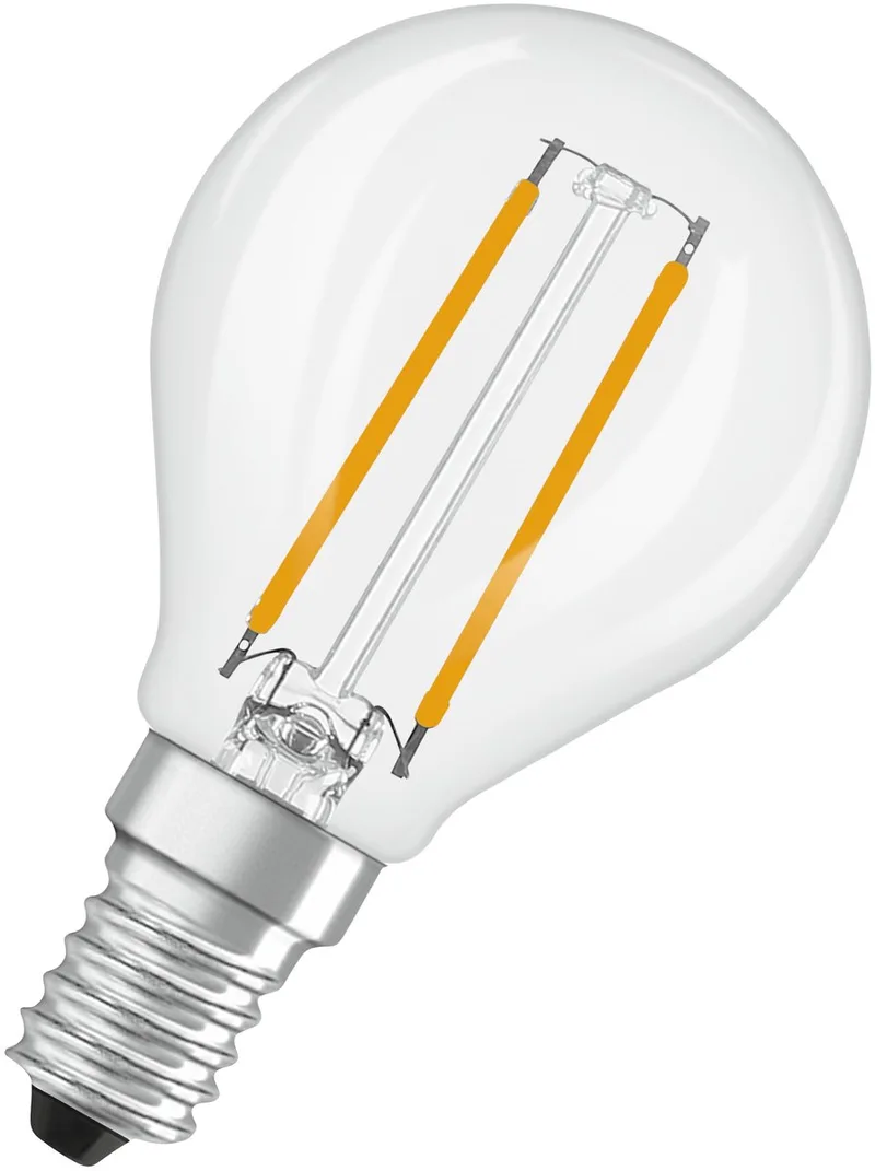 LED-lamp Star Globe P25 Filament, 4000 K neutraal wit, 1,8 W, E14, helder, 250 lm, voor tafellampen, decoratieve lampen, accentverlichting, 15.000 uur von Osram – Produktfoto