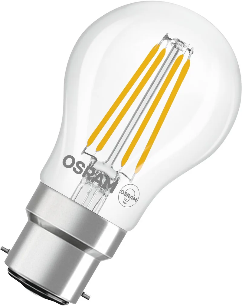 LED-lamp Star Globe P40 Filament, 2700 K warm wit, 3,4 W, B22d, helder, 470 lm, voor tafel- en pendelarmaturen, woonkamer, 15.000 uur de Osram – photo produit